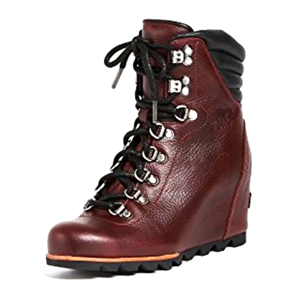 Sorel Women's Conquest Wedge Lux Rich Wine